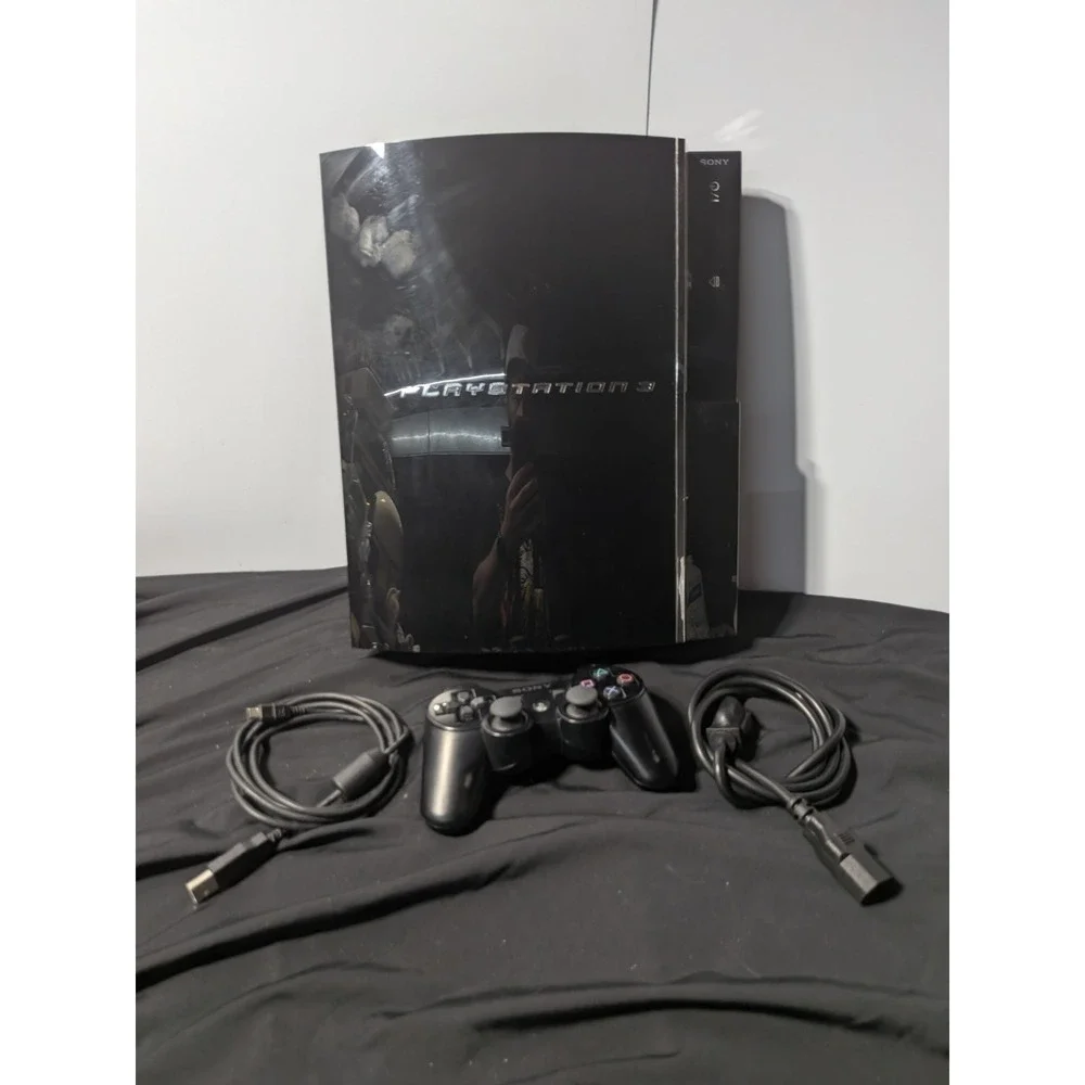 Sony PS3 CECHA01 60GB Backwards Compatible Console w/ OEM Controller & Cables